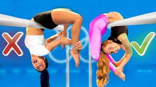 Trying Gymnastics Most Impossible Exercises!