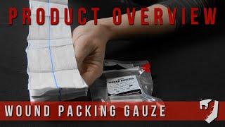 Product Overview - North American Rescue’s Wound Packing Gauze (z-fold)