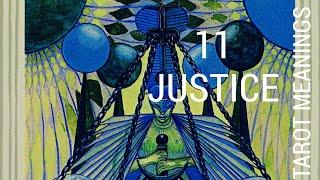 Learning Tarot Cards - JUSTICE