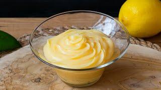 Crema de limón para tartas y postres | Lemon curd