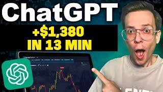 BINOMO TRADING STRATEGY | +$1,380 EARNED WITH CHAT GPT TRADES | AI BOT FOR TRADING