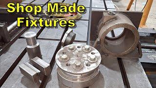 Machine Shop Show & Tell - Shop Made Fixtures - Shop Tour & Update