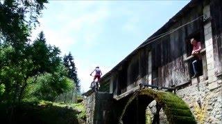 Demonstration de Velo Trial au moulin MORAND à Arith