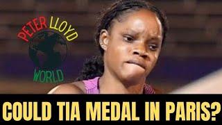 CAN TIA CLAYTON MEDAL IN THE WOMEN'S 100M FINALS AT THE PARIS OLYMPIC GAMES?