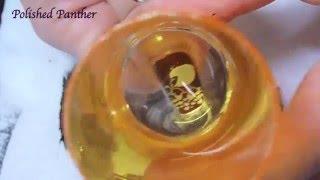 UberChic Beauty XL Clear Jelly tamper Head holder First Impressions on Long Natural Nails