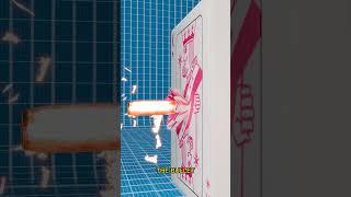 Bullet vs Deck Of Cards 