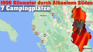 Albanien: 1000 Kilometer durch den Süden mit Campingplatztipps