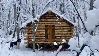 $125 Rustic Off Grid Log Cabin Build