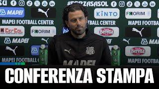 Mister Fabio Grosso prima di Reggiana-Sassuolo