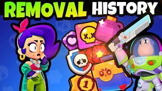 The History of REMOVED Items in Brawl Stars!