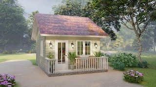 Tiny House Living: Beautiful & Cozy 13x21 ft House Design