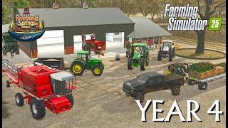 New Farm Yard After 4 Years Riverbend Springs in Farming Simulator 25 Episodes 19-27