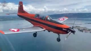 Fliegermuseum Altenrhein - PC-7 SUBITO Team Motorclassics Lenzerheide 2019