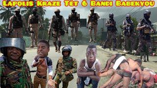 15 Juillet Lapolis ak Sòlda Kenya Yo Kraze Tèt 6 Bandi Babekyou,Pèp La Boule Kadav Yo