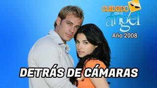 William Levy y Maite Perroni detrás de cámaras en Cuidado con el ángel ( año 2008 ) #williamlevy