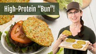 Easy 3 Ingredient Avocado Bread Buns High Protein Recipe