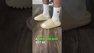 YEEZY SLIDE SIZING CHANGE AGAIN! Yeezy Slide Bone 2022 Restock