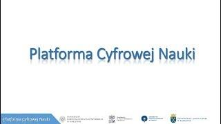 PLATFORMA CYFROWEJ NAUKI