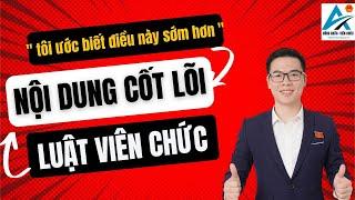 Nội dung cốt lõi Luật Viên Chức 2010 | Ôn Thi Viên Chức Giáo Dục Bắc Ninh