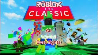 Roblox the classic 1x1x1x1 boss fights