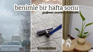 evimizin yeni üyesi |benimle bir hafta sonu| yağmur, market alışverişi, temizlik