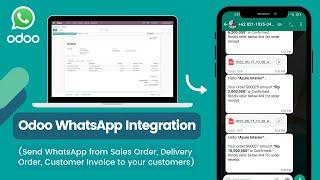 Part#6 - Odoo WhatsApp Integration - Send WhatsApp from Sales, Delivery and Customer Invoice