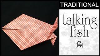Traditional Origami Talking Fish Tutorial