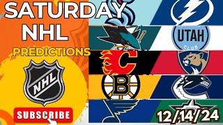 NHL Picks & Predictions Today 12/14/24 | NHL Picks Today 12/14/24 | Best NHL Bets