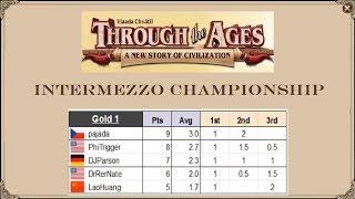 Intermezzo Tournament Final Round - Pajada vs PhiTrigger vs DJParson - Through The Ages