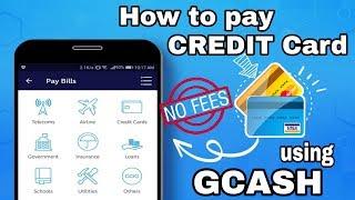 How to pay CREDIT Card online using GCASH (without FEE)