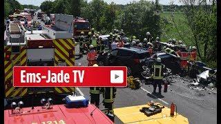 Unfall auf der Bundesstraße 210 nahe Jever: Zwei Todesopfer