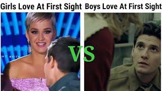 Girls vs Boys  Love At First Sight