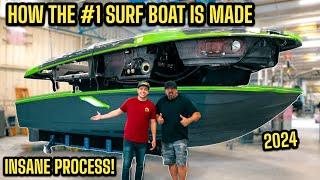 How The #1 Surf Boat Is Made Start To Finish 2024 | NEVER SEEN BEFORE