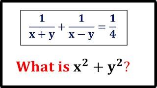 FIND x^2 + y^2 || MATH COMPETITION PROBLEM