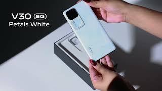 vivo V30 5G Unboxing | Petals White