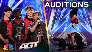 No One Expected This Mid-Performance TWIST! | Team Recycled’s EPIC Audition | Auditions | AGT 2025