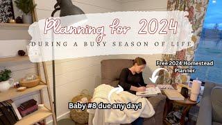 REALISTIC goal setting system for busy moms | Plan 2024 with me!