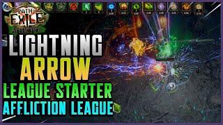 [POE 3.23) Path of Exile Affliction Lightning Arrow League Starter Build Guide!