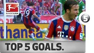 Top 5 Goals from Matchday 8 - Vote for your Goal of the Week