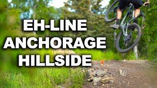 Anchorage Alaska Hillside STA Trails Mountain Bike - Eh Line