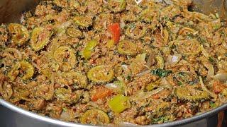 Karela Keema | Keema Karela Recipe | Bitter Gourd with Minced Mutton