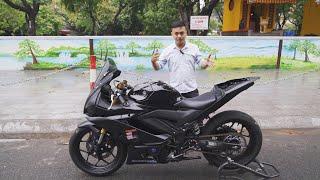 Chia sẻ những nâng cấp từ Yamaha R3 bản thương mại thành R3 race l quyết định chia tay lỗ hơn 60tr