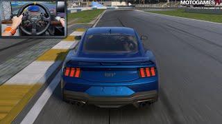 Forza Motorsport (2023) - 2024 Ford Mustang GT | Moza DD R9 Gameplay