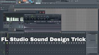 UNIQUE SOUND DESIGN TRICK in FL STUDIO