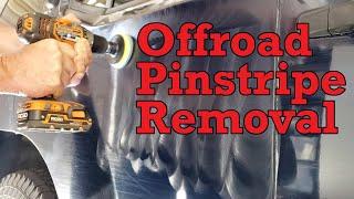 Off Road Pinstripe Removal