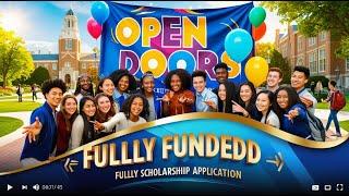 WHAT TO UPLOAD AS AN UNDERGRADUATE FOR OPEN DOORS FULLY FUNDED SCHOLARSHIP | 2024