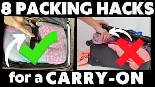 8 Genius Carry On Packing Hacks That Will Change Your Life