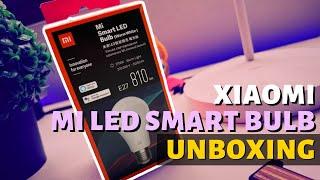 Xiaomi Mi Smart LED Bulb: Unboxing en español: La bombilla de luz más barata