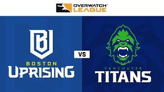 @BostonUprising vs @vancouvertitans | Week 26 | NA Day 3