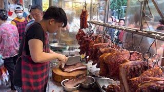 Sold out 10 Roasted Pigs in the Morning! Collection of the Most Delicious Street Food in Vietnam